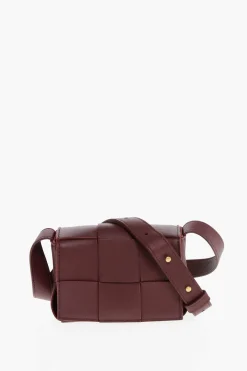 Discount Borsa Mini INTRECCIO in Nappa Donna Borse A Spalla