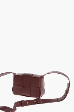 Discount Borsa Mini INTRECCIO in Nappa Donna Borse A Spalla