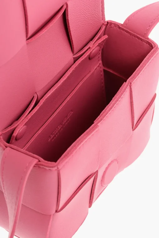 Online Borsa Mini INTRECCIO in Nappa Donna Borse A Spalla