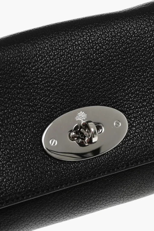 Hot Borsa Mini LILY GLOSSY in Pelle con Tracolla a Catena Donna Borse A Spalla