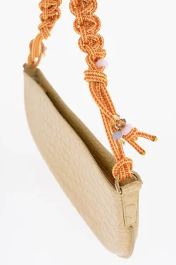 Best Borsa RACHEL Effetto Crocodile con Manico a Corda Donna Borse A Spalla