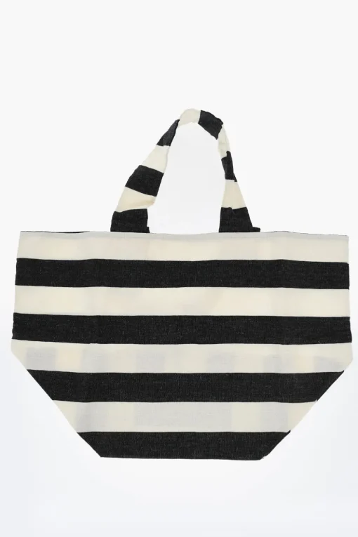 Borsa Shopper in Lino a Righe Awning>Daniela Gregis Hot
