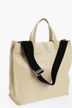 Borsa Shopping TAPE in Pelle con Tracolla Regolabile></noscript>Jil Sander Online
