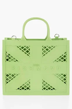 Borsa Tote CRACOV a Tinta Unita con Dettagli Cut-Out>John Richmond New