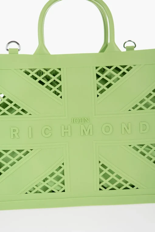 Borsa Tote CRACOV a Tinta Unita con Dettagli Cut-Out>John Richmond New