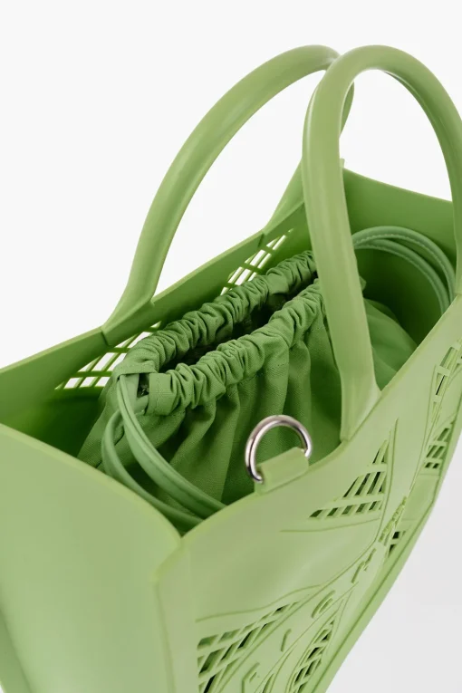 Borsa Tote CRACOV a Tinta Unita con Dettagli Cut-Out>John Richmond New