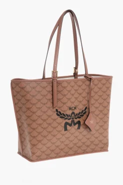 Borsa Tote HIMMEL in Ecopelle Monogram></noscript>MCM Hot