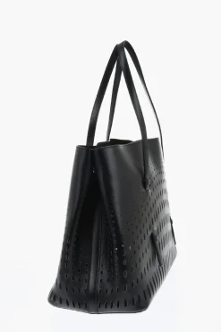 Borsa Tote In Pelle Con Cutout>Alaia Hot