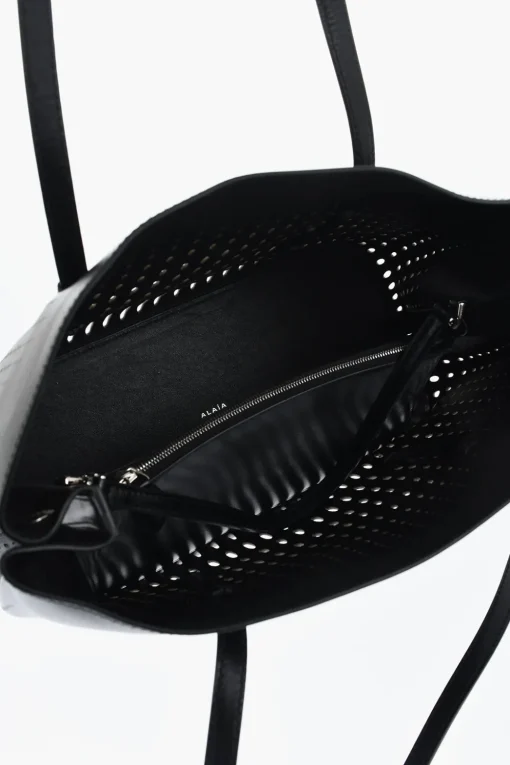 Borsa Tote In Pelle Con Cutout>Alaia Hot