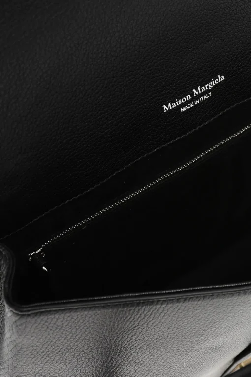 Borsa Tote in Pelle e Canvas con Tracolla Removibile>Maison Margiela Fashion