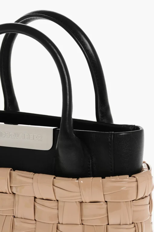 Borsa Tote in Pelle Intrecciata>Dsquared2 Best