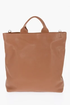 Hot Borsa Tote in Pelle Martellata con Tracolla Tape Uomo Borse A Mano