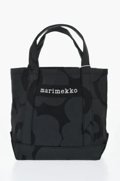 Clearance Borsa Tote PIENI UNIKKO in Canvas Camouflage Donna Borse A Mano