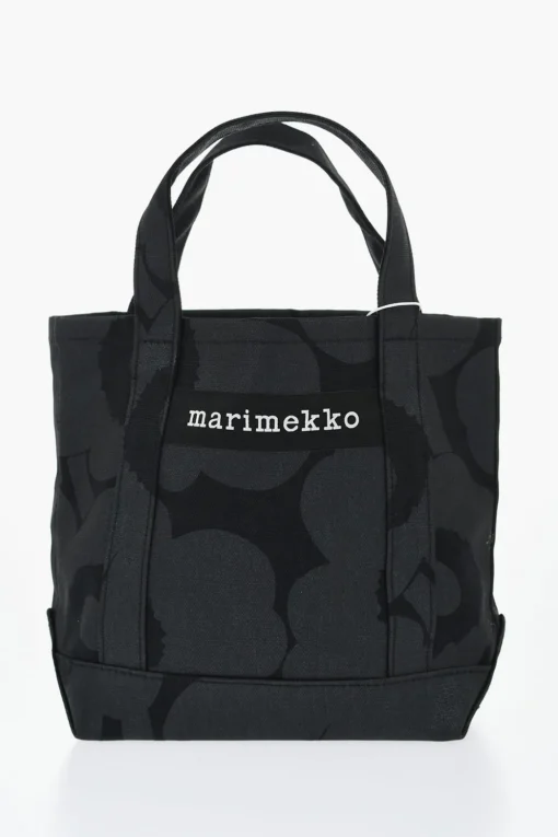 Clearance Borsa Tote PIENI UNIKKO in Canvas Camouflage Donna Borse A Mano