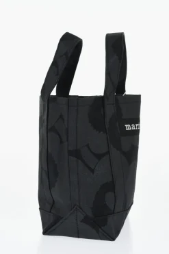 Clearance Borsa Tote PIENI UNIKKO in Canvas Camouflage Donna Borse A Mano