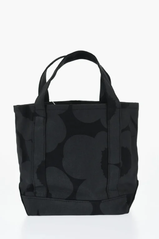 Clearance Borsa Tote PIENI UNIKKO in Canvas Camouflage Donna Borse A Mano