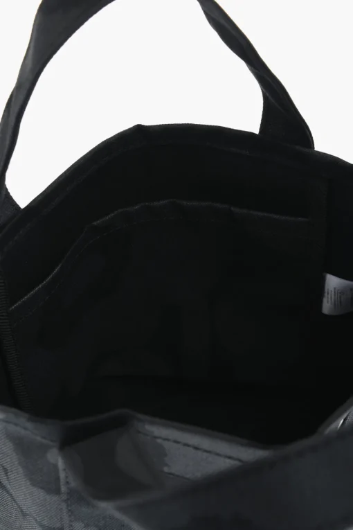 Clearance Borsa Tote PIENI UNIKKO in Canvas Camouflage Donna Borse A Mano