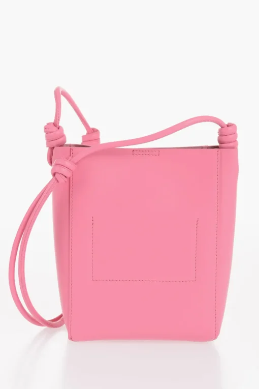 Borsaa Tracolla in Pelle con Dettaglio Nodo>Jil Sander Hot