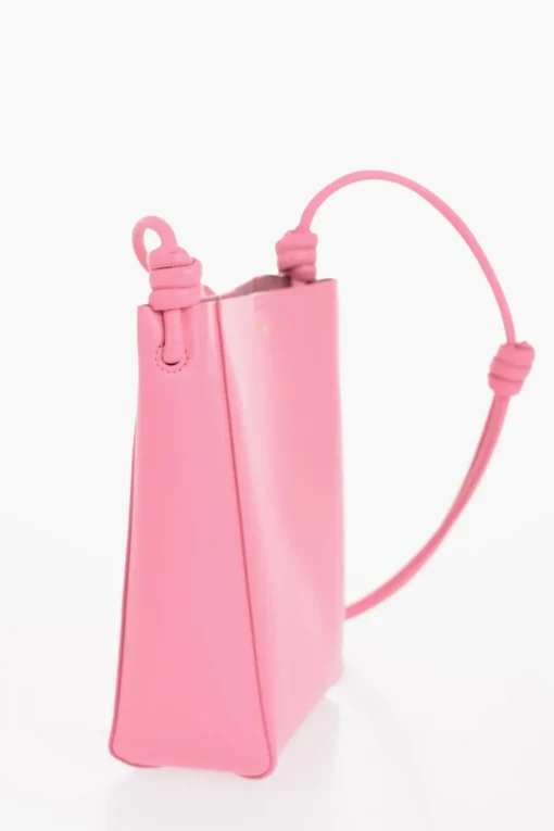 Borsaa Tracolla in Pelle con Dettaglio Nodo>Jil Sander Hot
