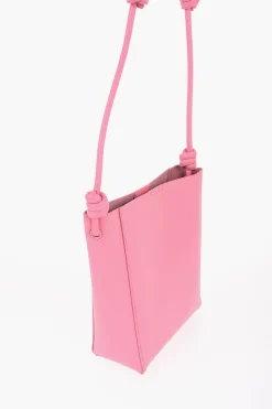 Borsaa Tracolla in Pelle con Dettaglio Nodo></noscript>Jil Sander Hot
