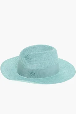 Fashion Borsalino in Canapa con Nastro in Gros-grain Donna Cappelli