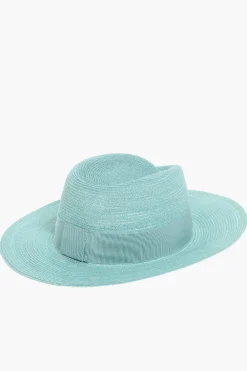 Fashion Borsalino in Canapa con Nastro in Gros-grain Donna Cappelli