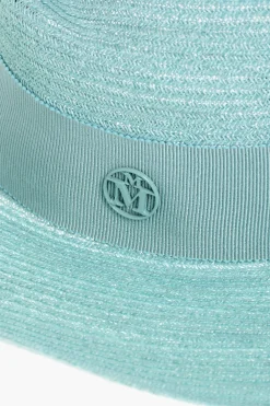 Fashion Borsalino in Canapa con Nastro in Gros-grain Donna Cappelli