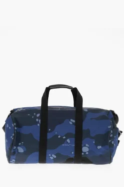 Borsone da Viaggio in Motivo Camouflage>Off-White Hot