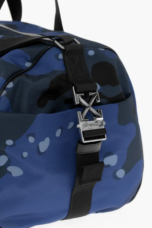 Borsone da Viaggio in Motivo Camouflage>Off-White Hot