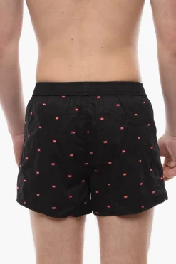 New Boxer con Ricamo Monogram All-Over Uomo Intimo