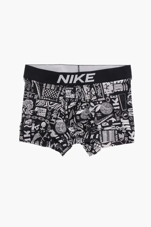 Best Boxer con Stampe a Contrasto All-Over Uomo Intimo