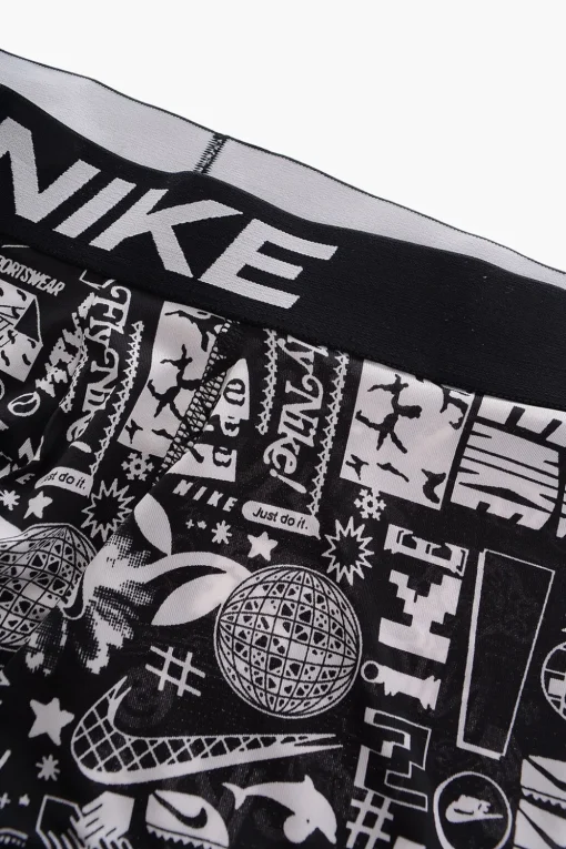 Best Boxer con Stampe a Contrasto All-Over Uomo Intimo