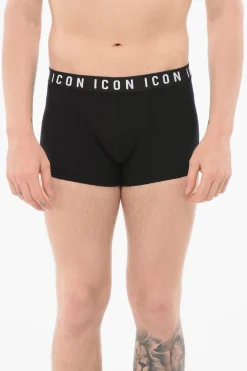Boxer In Cotone ICON Con Banda Logata>Dsquared2 Best