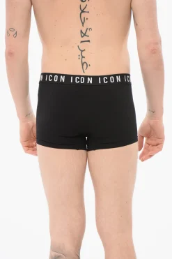 Boxer In Cotone ICON Con Banda Logata>Dsquared2 Best