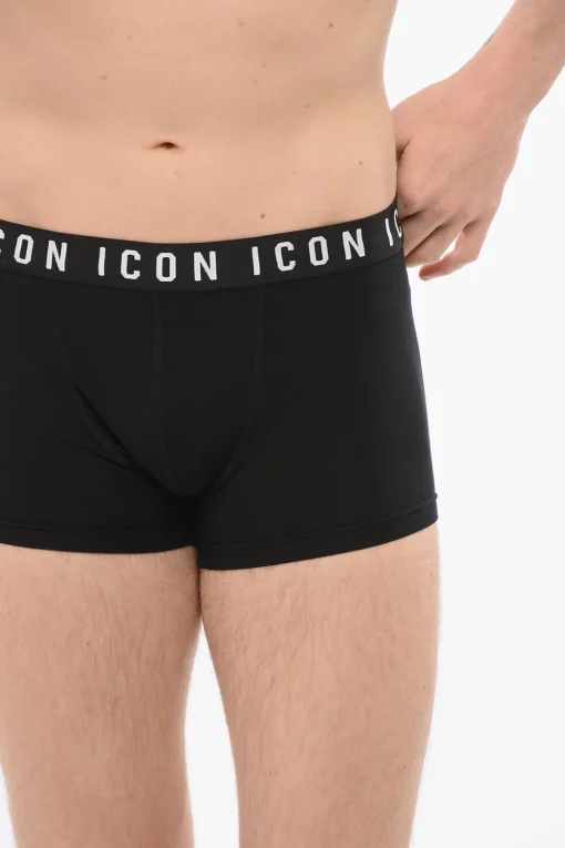 Boxer In Cotone ICON Con Banda Logata>Dsquared2 Best