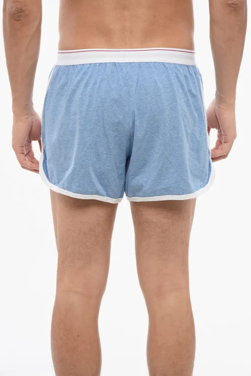 Boxer in Cotone Stretch con Elastico Logato>Dsquared2 Clearance