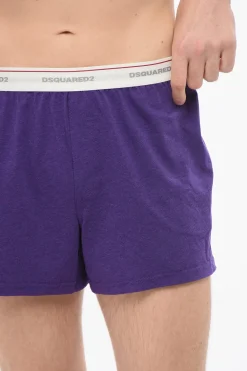 Sale Boxer In Cotone TRUNK Con Banda Logata Uomo Intimo