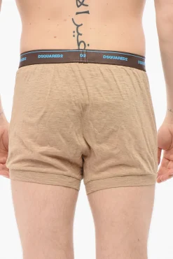 Sale Boxer In Cotone TRUNK Con Banda Logata Uomo Intimo