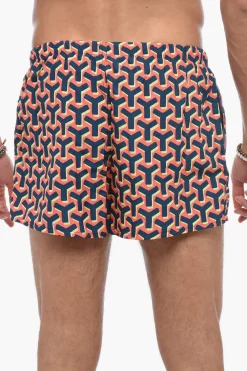 Discount Boxer in Motivo Monogram Uomo Costumi Da Bagno