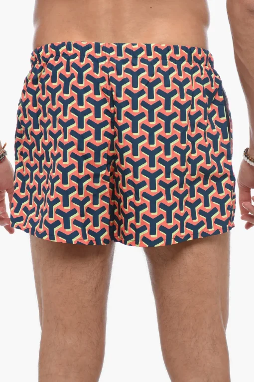Discount Boxer in Motivo Monogram Uomo Costumi Da Bagno