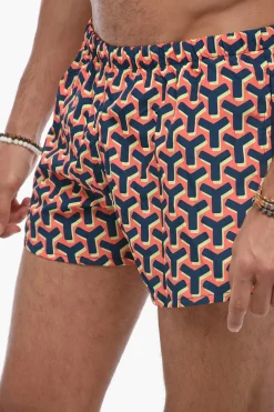 Discount Boxer in Motivo Monogram Uomo Costumi Da Bagno