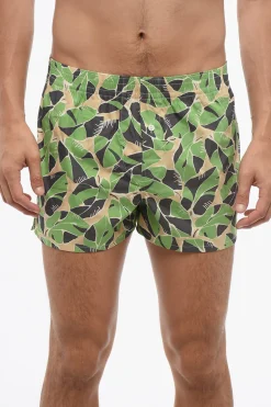 Boxer in Popeline Motivo Vegetale>Dsquared2 Hot