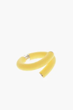 Bracciale CUFF a Spirale in Pvc e Argento>Bottega Veneta Hot