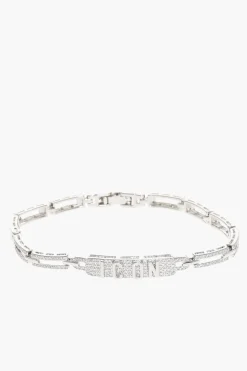Outlet Bracciale ICON CLUBBING in Metallo Impreziosito da Strass Donna Gioielli