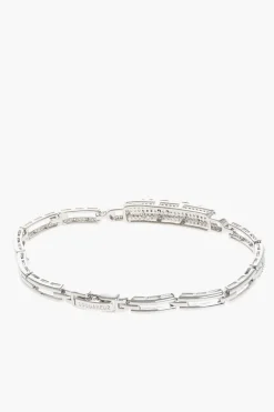 Outlet Bracciale ICON CLUBBING in Metallo Impreziosito da Strass Donna Gioielli