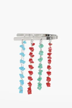 Fashion Bracciale in Metallo con Perline Donna Gioielli