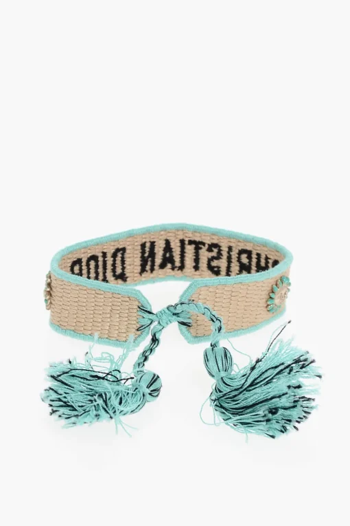 Sale Bracciale J'A in Tessuto con Logo Ricamato Donna Gioielli