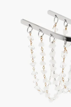 Bracciale Rigido a Catene Multiple Impreziosite da Perline e Cristalli></noscript>Dsquared2 Sale