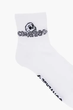 Calzini Bicolore Ricamati>Converse New