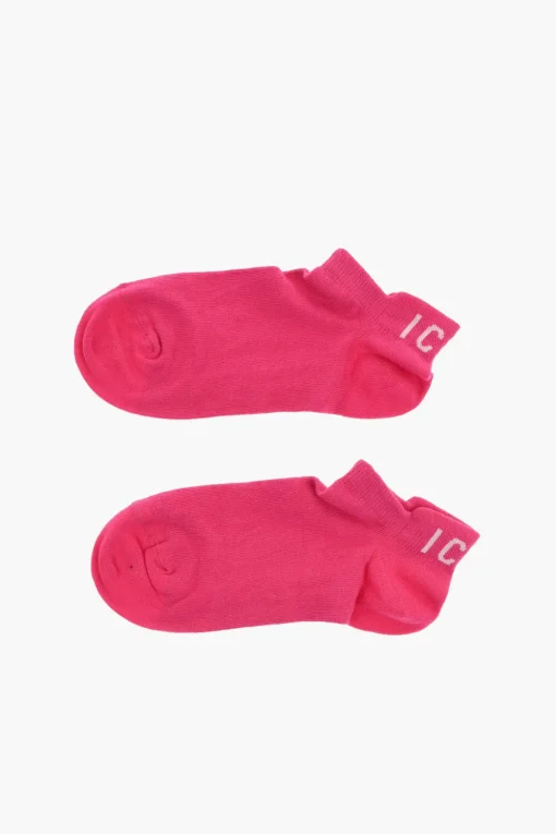 Discount Calzini ICON In Cotone e Nylon a Tinta unita Uomo Intimo